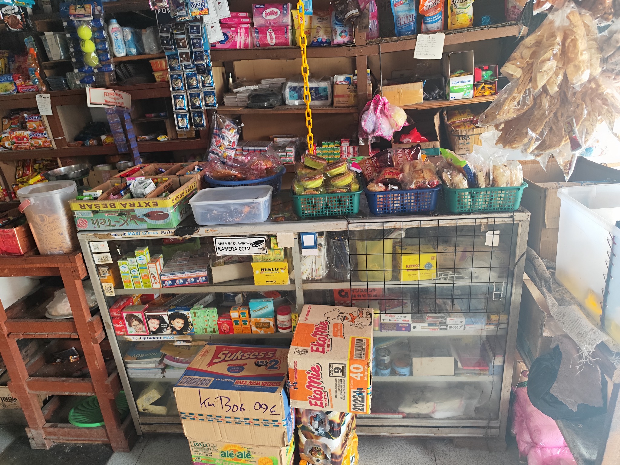 Etalase produk Toko SRC Dava